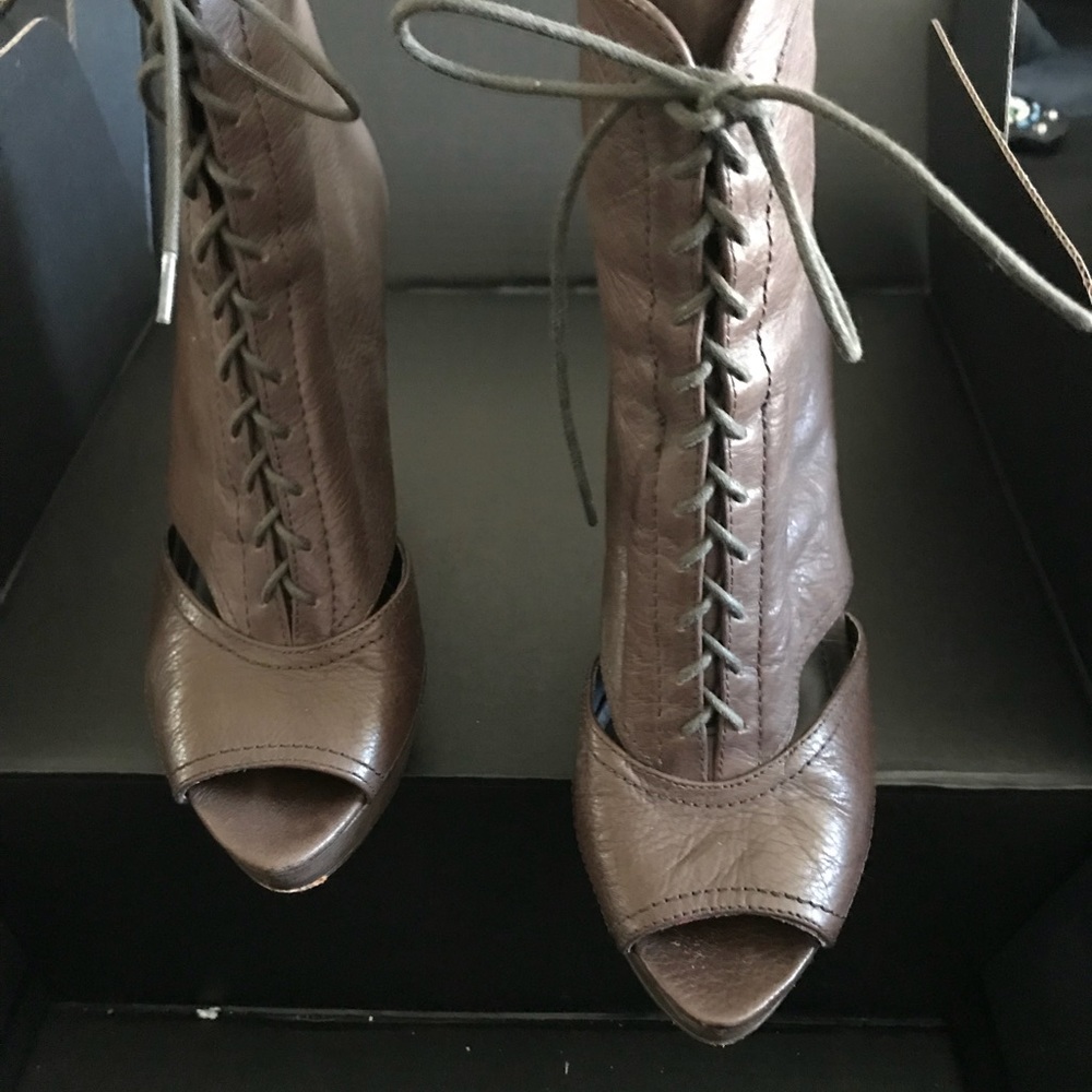 Vince Camuto Lace Up Booties